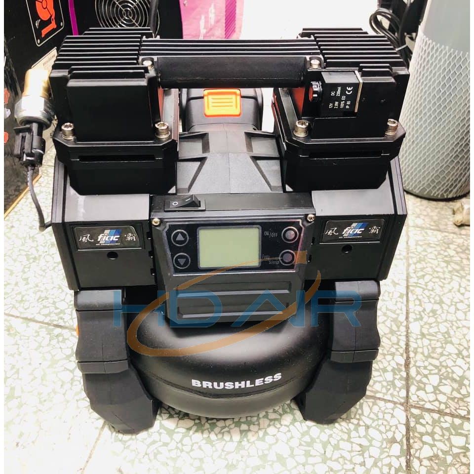 風霸經銷18V無刷充電空壓機 打氣機 釘槍 氣動工具 吹塵補胎 牧田德偉美沃奇電池可用－空壓・氣動噴漆設備商品實體照片