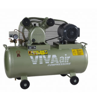 VIVA 威世牌 1HP 2HP皮帶式空壓機88L儲氣筒 110V/220V電壓(需馬達處接線路變更電壓) 台灣製造－空壓・氣動噴漆設備商品實體照片