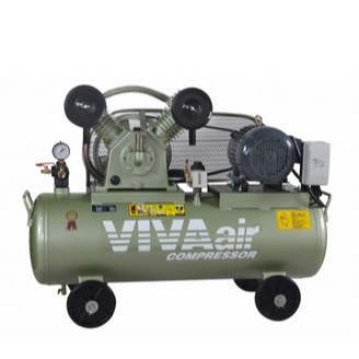 VIVA 威世牌 3HP皮帶式空壓機110L儲氣筒 單相 三相220V 三相380V(需馬達處接線路變更電壓) 台灣製造－空壓・氣動噴漆設備商品實體照片