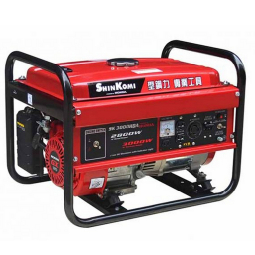 HONDA本田SHIN KOMI型鋼力SK3000HDA汽油發電機3500W 雙電壓 手拉發動 電啟動－發電機商品實體照片