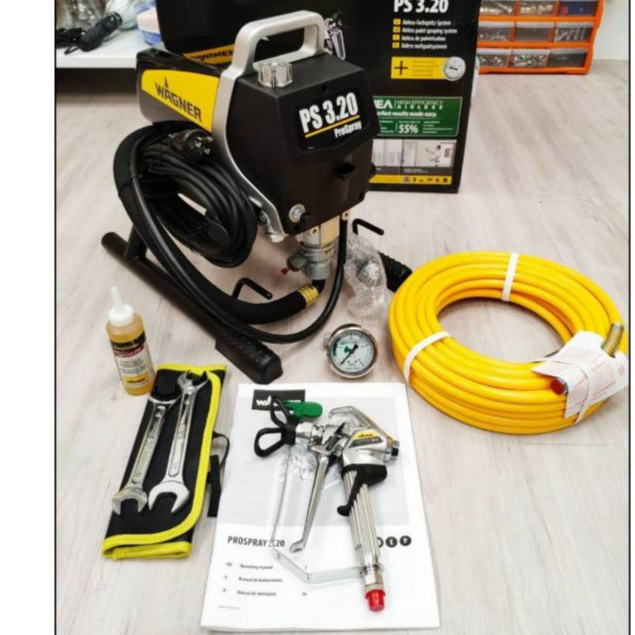 華格納WAGNER PS 3.20 噴漆機 電動高壓無氣噴塗機 乳膠漆噴漆機 非全鋒GRACO 商品圖片 2