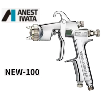 Iwata 岩田 NEW-100氣動噴槍 附400CC 非WIDER1－氣動噴槍／噴漆設備商品實體照片