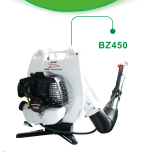 頂級日本KAAZ凱姿BZ450二行程渦輪式葉片旋風吹葉機 配三菱TU-26引擎－引擎動力設備商品實體照片