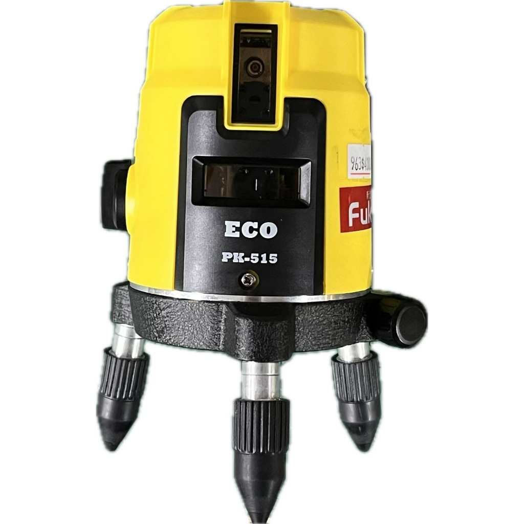 日本FUKUDA福田精密儀器ECO PK515綠光五線水平雷射 歐司朗真綠光 鋰電電池 垂吊式自動整平 墨線儀 商品實體照片
