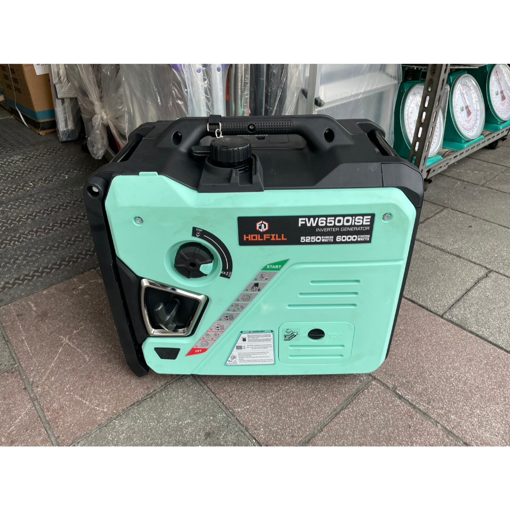 5500W靜音變頻汽油發電機 110V／220V雙電壓 電啟動 停電備用 FW6500ISE 商品圖片 5