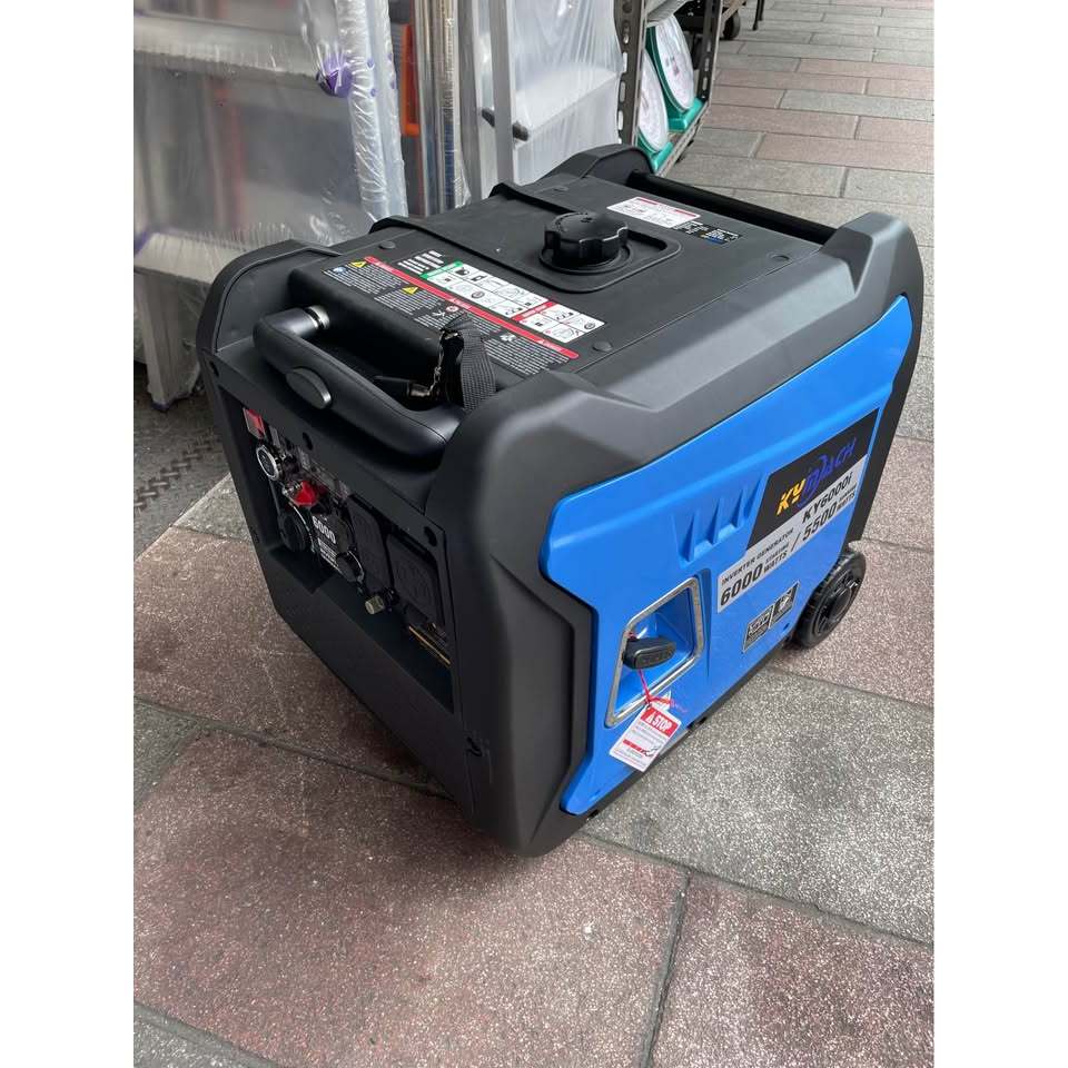 台北工具 KY6000I 靜音變頻發電機 110V/220V 額定5500W 電啟動 遙控啟動 商品圖片 2