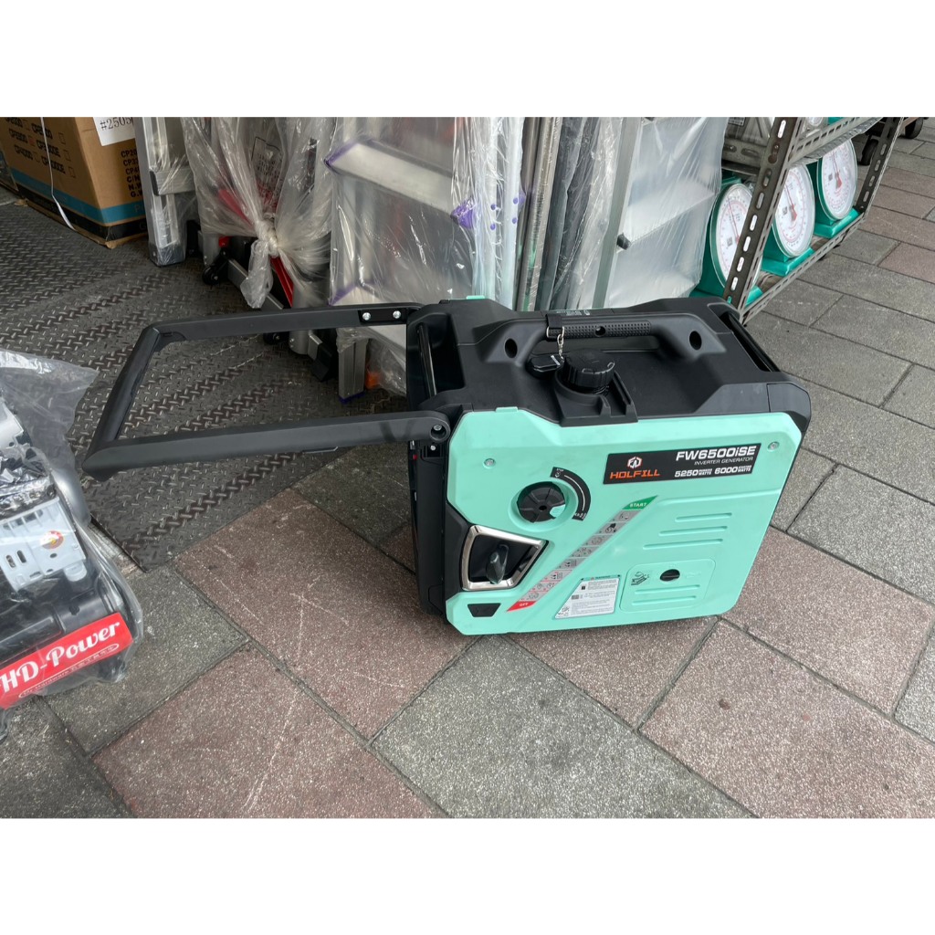 5500W靜音變頻汽油發電機 110V／220V雙電壓 電啟動 停電備用 FW6500ISE 商品圖片 2