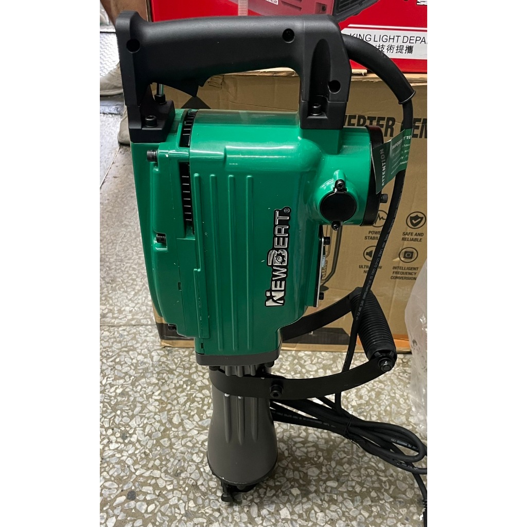 超值優惠贈尖鑿扁鑿H41型H65型NBT強力電動鎚 破壞鎚 電鎚 電槌 破碎機 TM ET H41 商品圖片 5