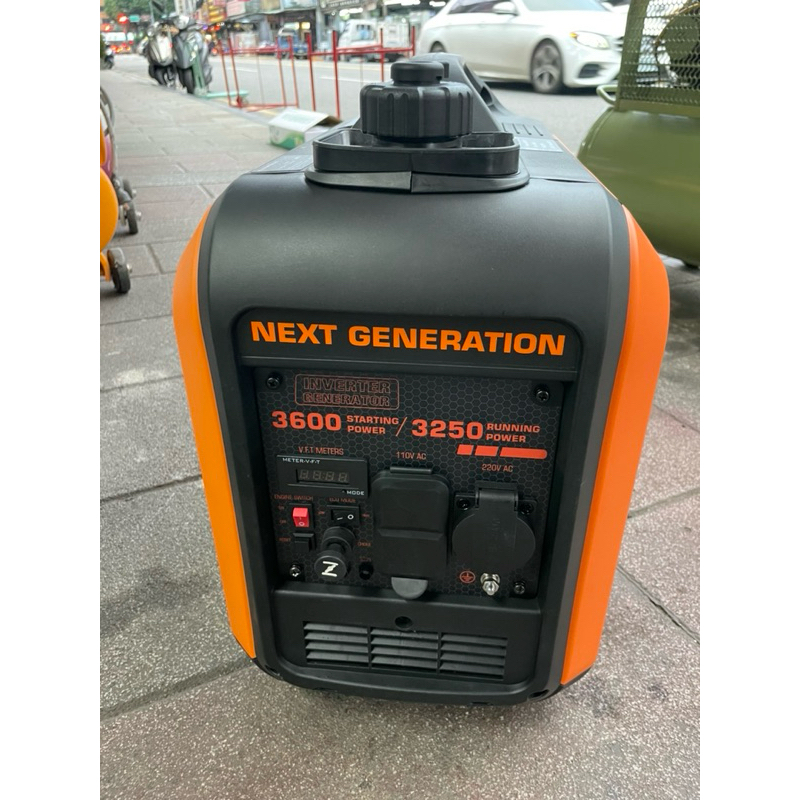 台北工具3600IS靜音變頻3500W發電機110/220V雙電壓輸出 四行程停電露營擺攤工程 商品圖片 3