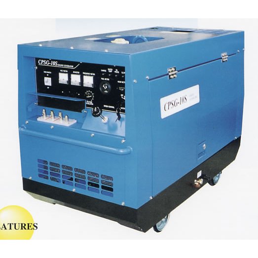 ISHIMORI日本原裝CPSG-10S靜音柴油交流發電機 單相電壓 10000W 10KW 商品圖片 1