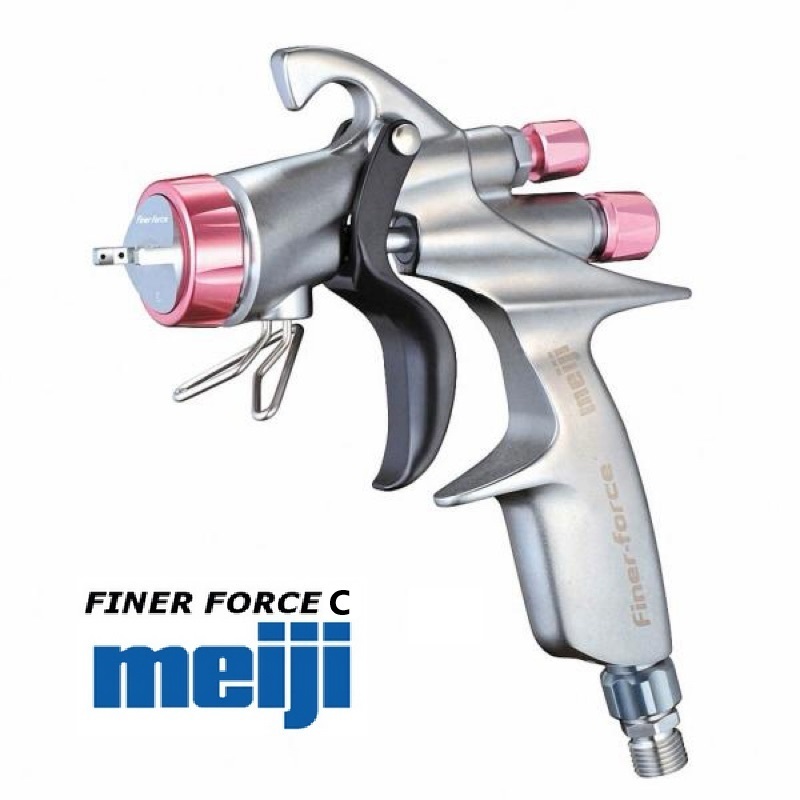 Meiji日本明治FINER FORCE C型 氣動噴漆槍 日本Meiji噴槍－氣動噴槍／噴漆設備商品實體照片