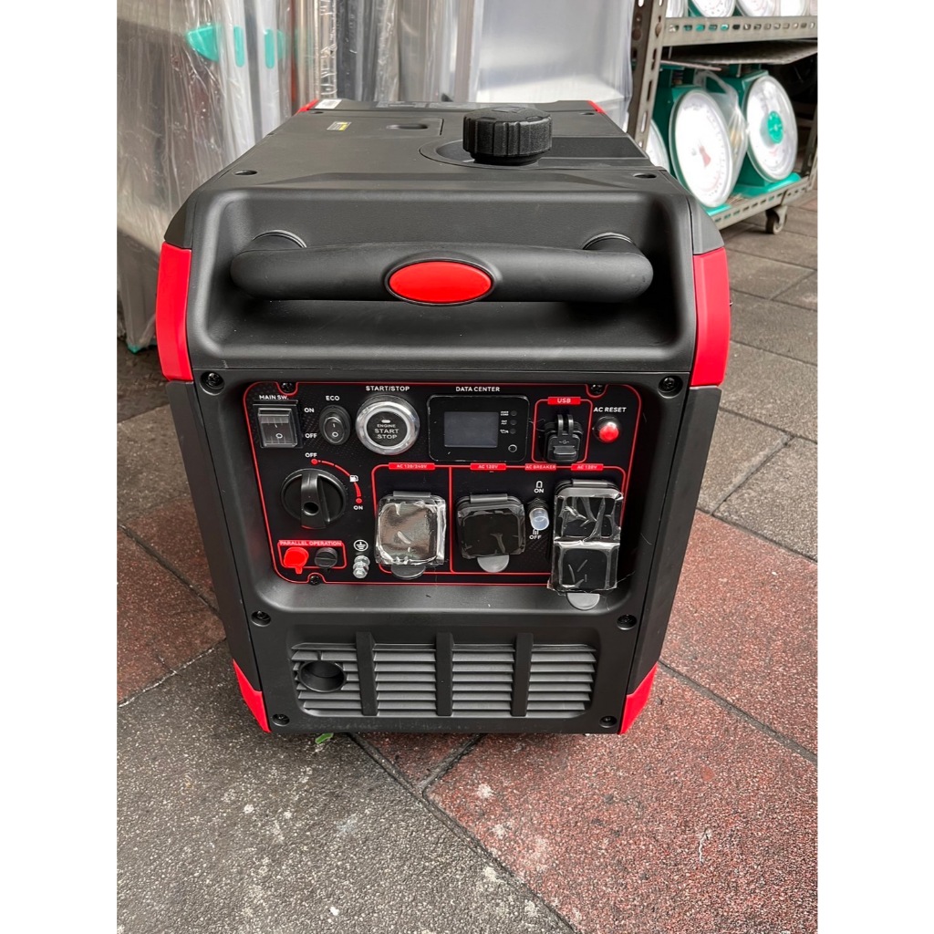 台北工具6500EI靜音變頻5500W發電機110/220V雙電壓輸出 四行程停電露營擺攤工程 商品圖片 3
