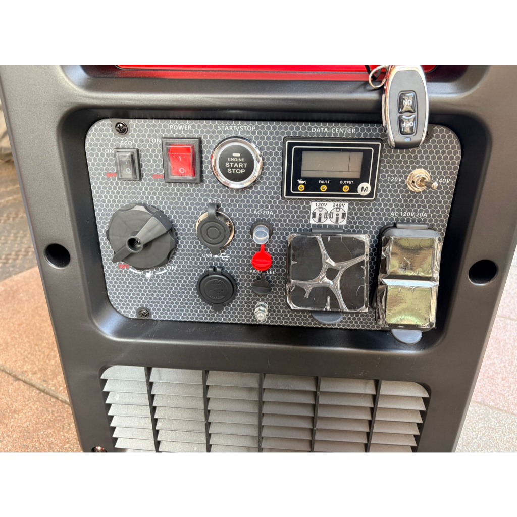 台北工具 6000I 靜音變頻發電機 110V/220V 額定5500W 電啟動 遙控啟動 商品圖片 7