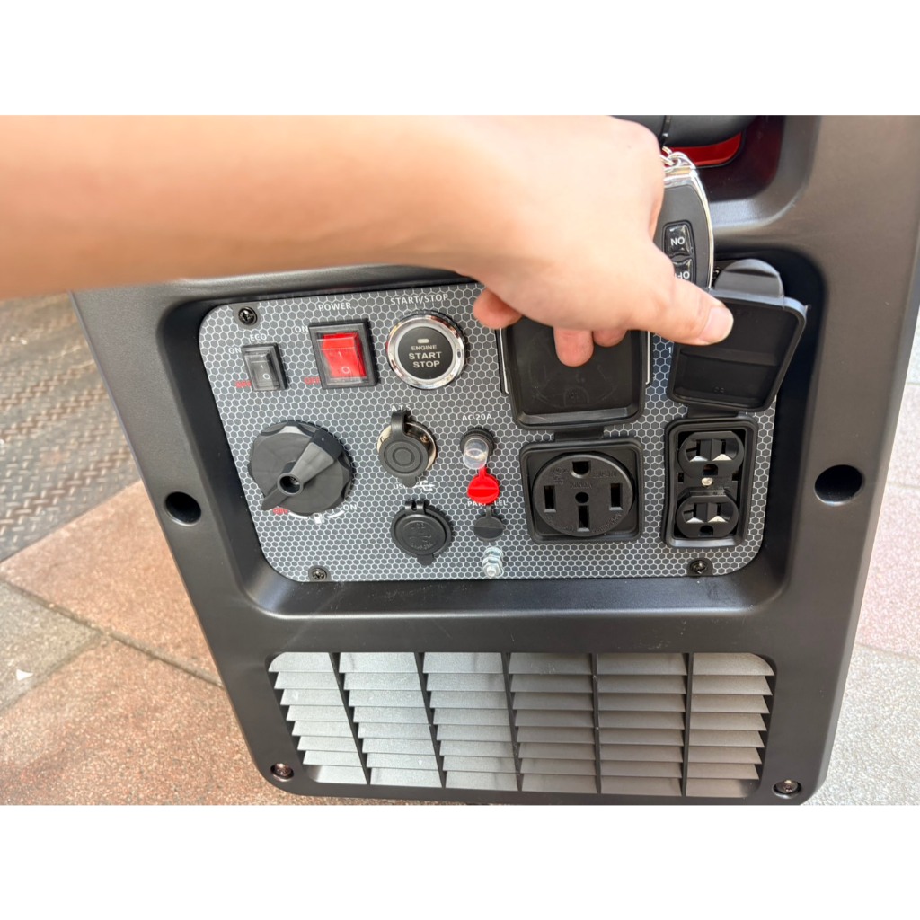 台北工具 6000I 靜音變頻發電機 110V/220V 額定5500W 電啟動 遙控啟動 商品圖片 5