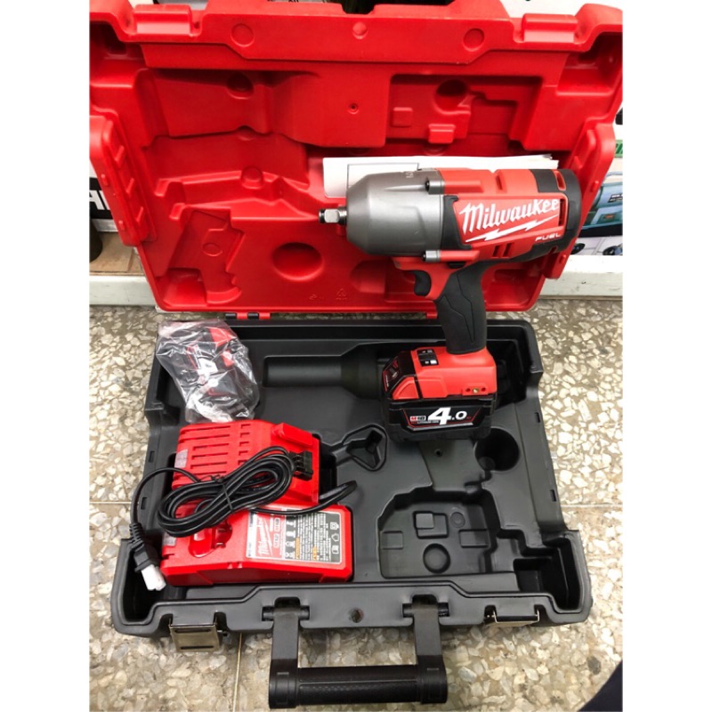 台灣公司貨 美沃奇 M18CHIWF12-402C 18V 無碳刷 充電式 高扭力扳手機 Milwaukee