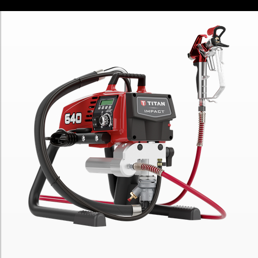 泰坦TITAN IMPACT 640柱塞式高壓無氣噴塗機 可噴彈泥 PU 防水漆 非GRACO 非華格納